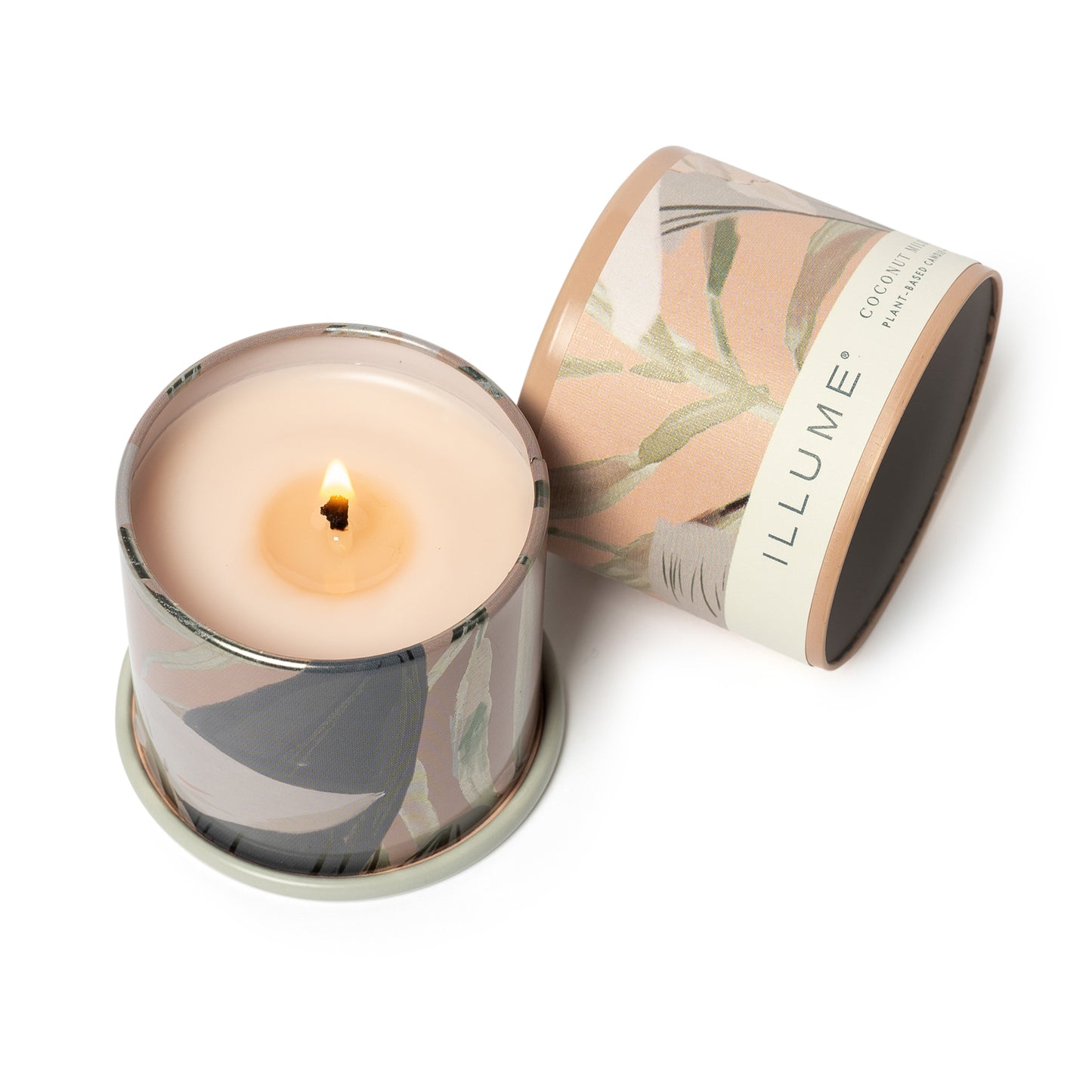 Coconut Milk Mango Demi Vanity Tin Kerze