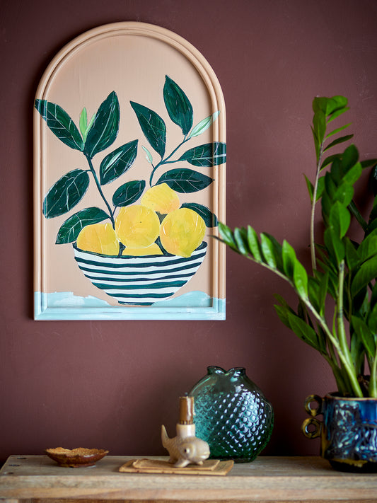 Limone Illustration mit Rahmen