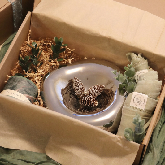 Silver Pine Gift Box