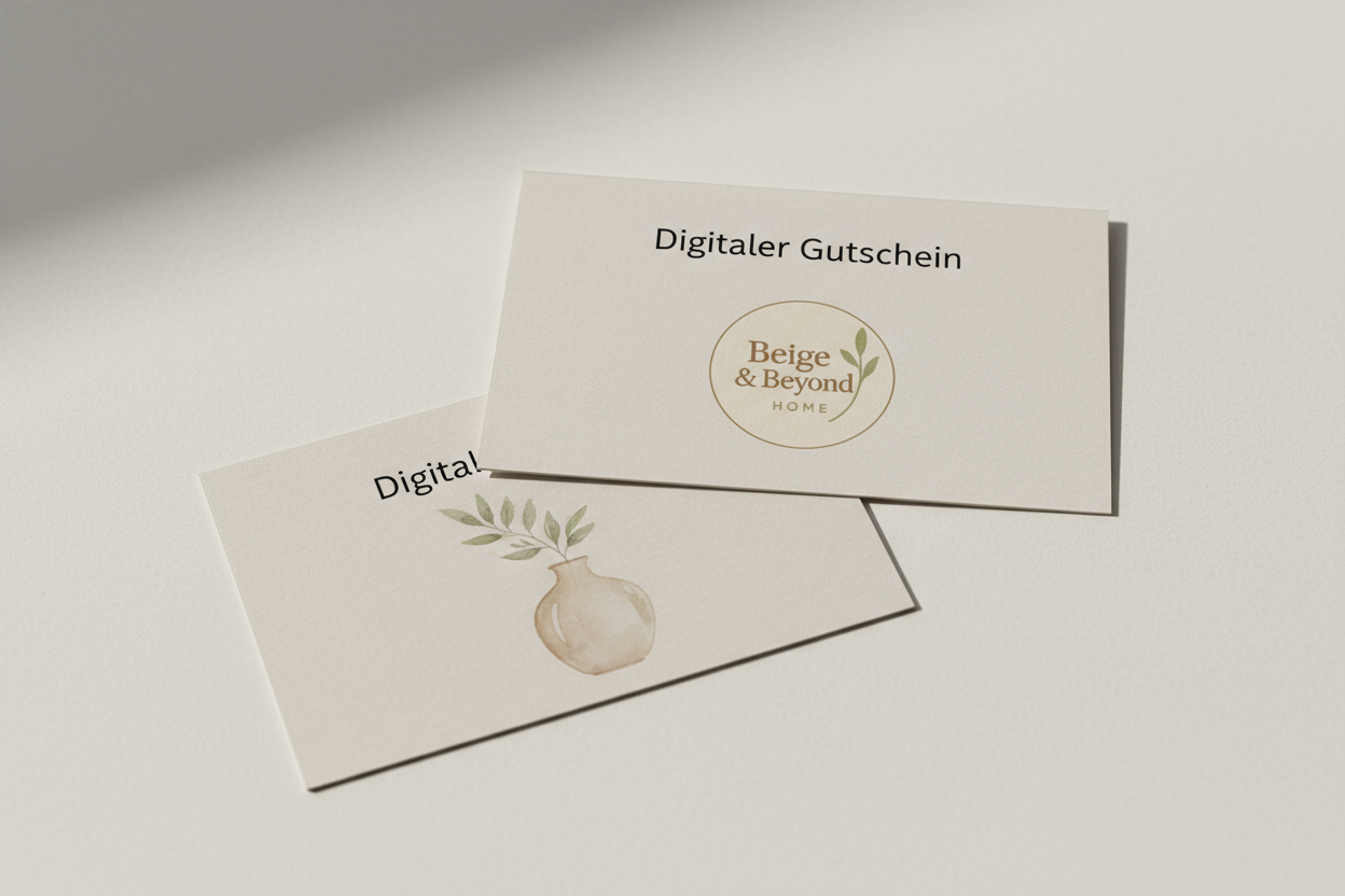 Digitaler Gutschein